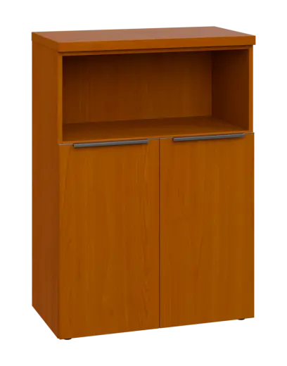 SIN 3 - 8DN kancelářská skříň, 2-dveřová/nika, 1120x800x400, třešeň šumavská SIN 3 - 8DN kancelářská skříň, 2-dveřová/nika, 1120x800x400, třešeň šumavská